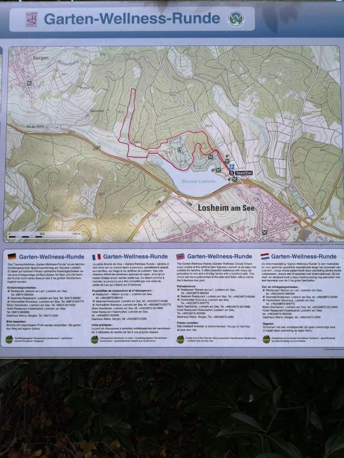 Ferienwohnung Susanne, Losheim Am See Wahlen 外观 照片
